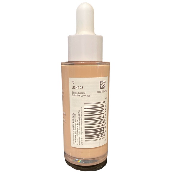 Neutrogena Healthy Skin Sensitive Skin Serum Foundation Light 02 - Picture 2 of 2